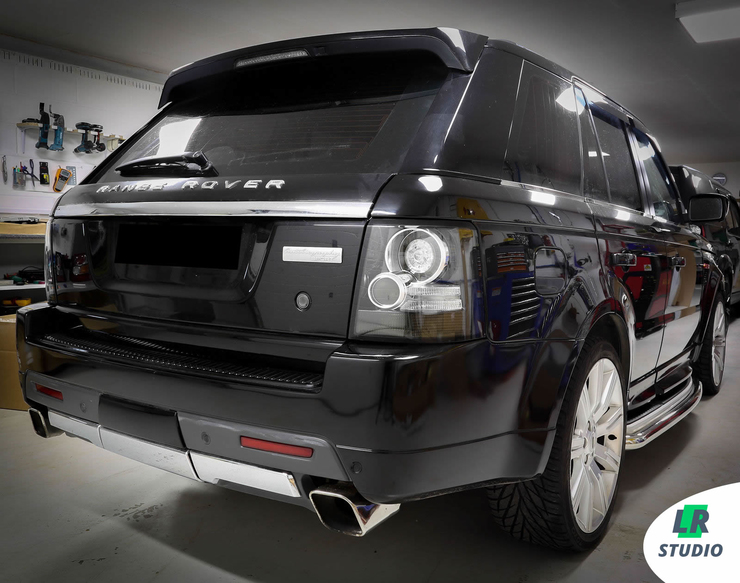 Фонари Range Rover Sport 2010-2013 Black Edition